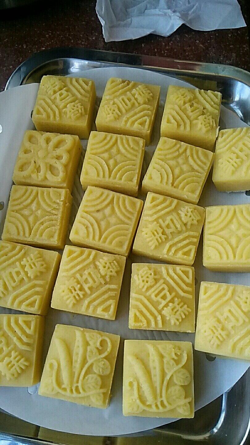 奶香绿豆糕（无豆腥味，超快手不麻烦）