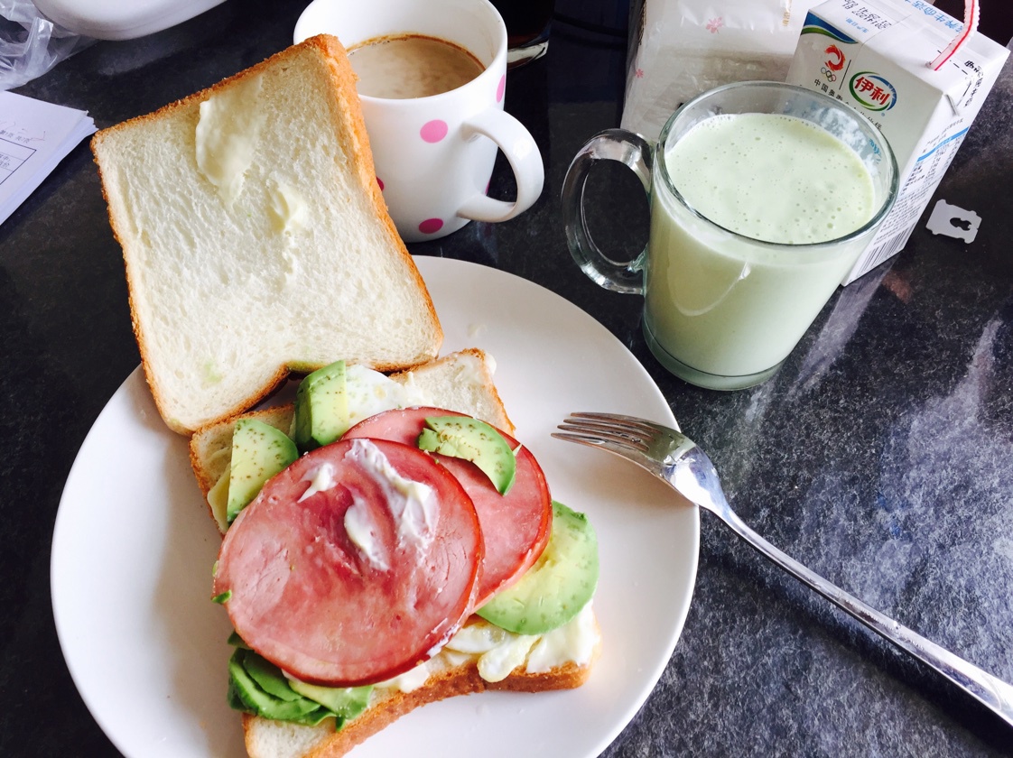 火腿芝士蛋三文治