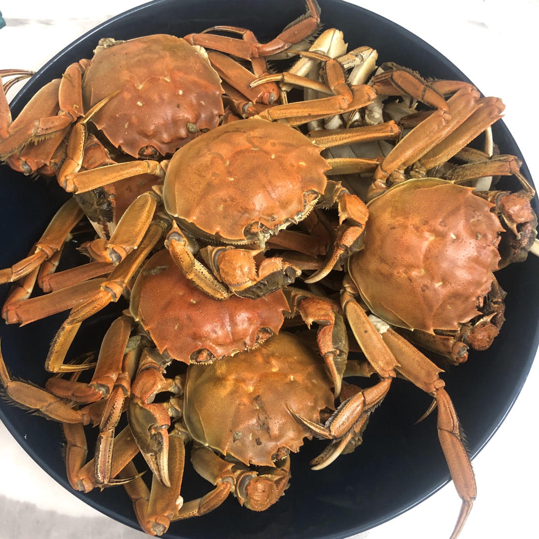 清蒸河蟹
