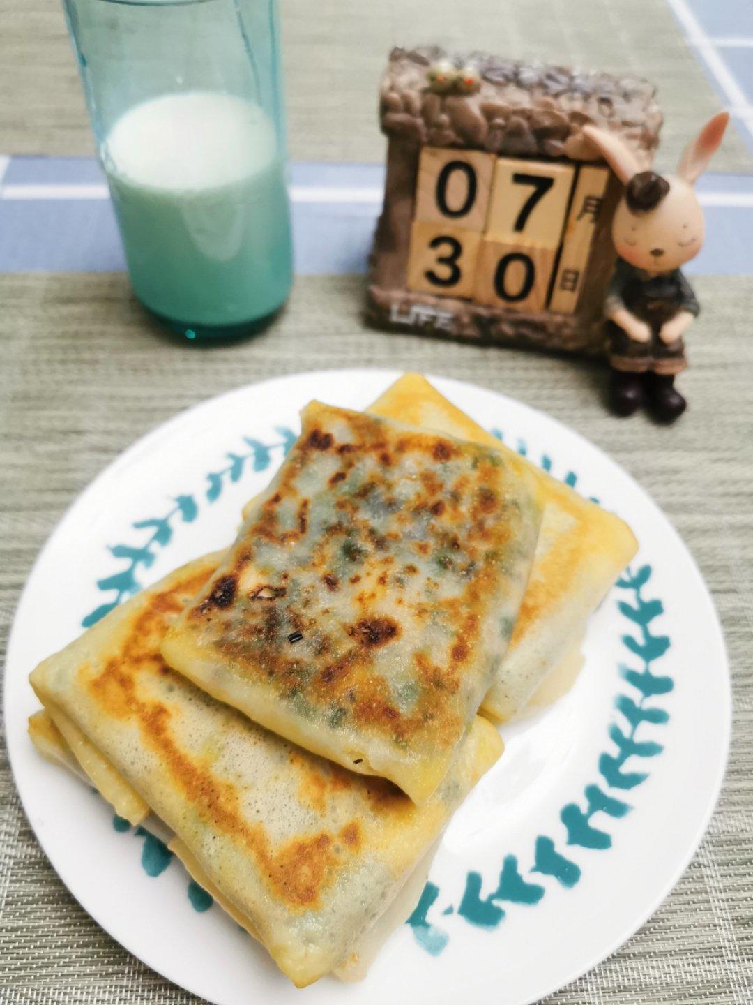 懒人菜盒子（不揉面、不擀面）