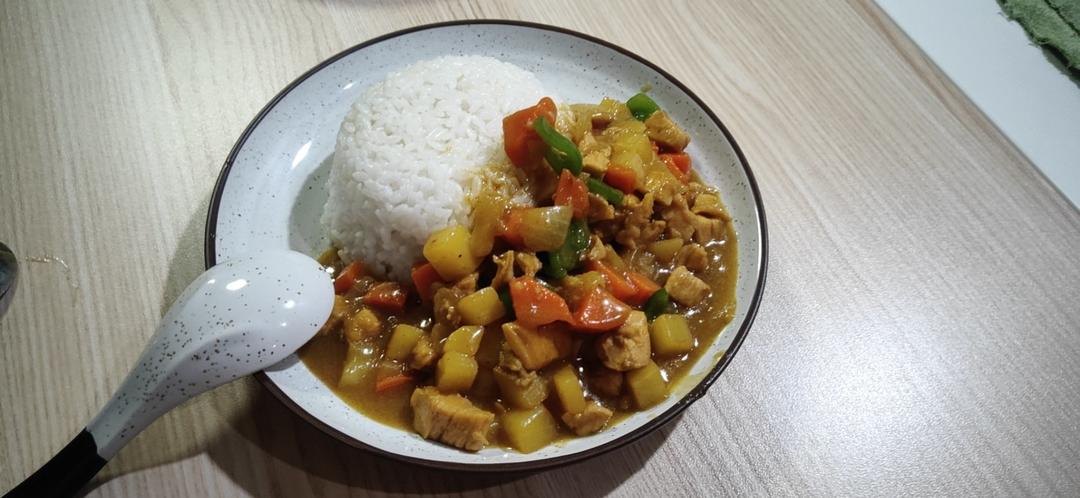 土豆咖喱鸡肉