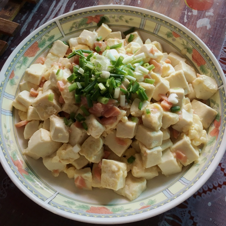 蛋包豆腐丁