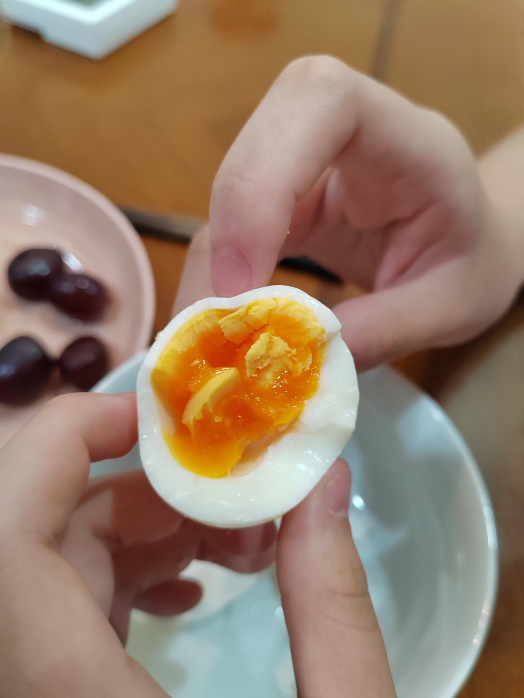 零失败溏心蛋（6/7/8分钟效果呈现）