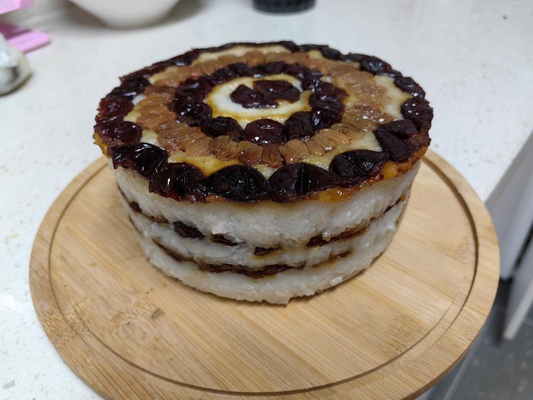 糯米玫瑰红枣凉糕
