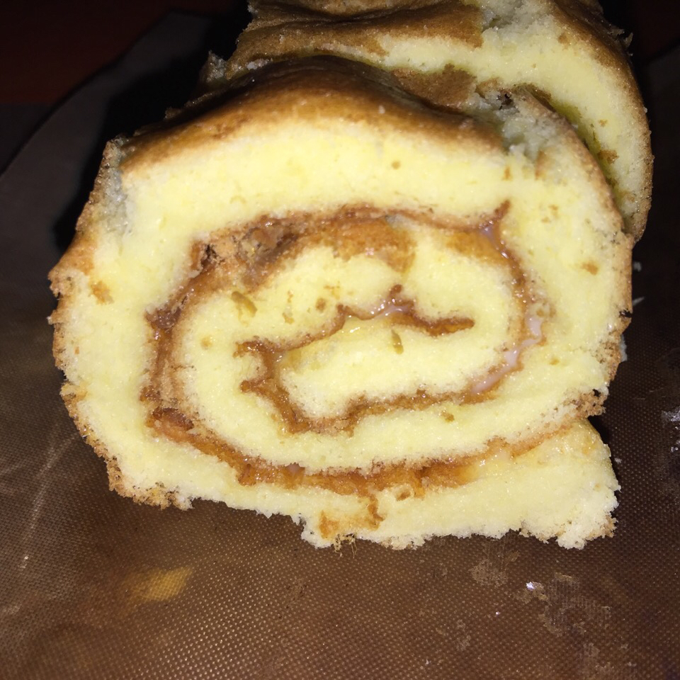 香葱肉松蛋糕卷