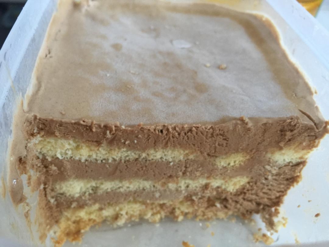 咖啡可可雪糕蛋糕