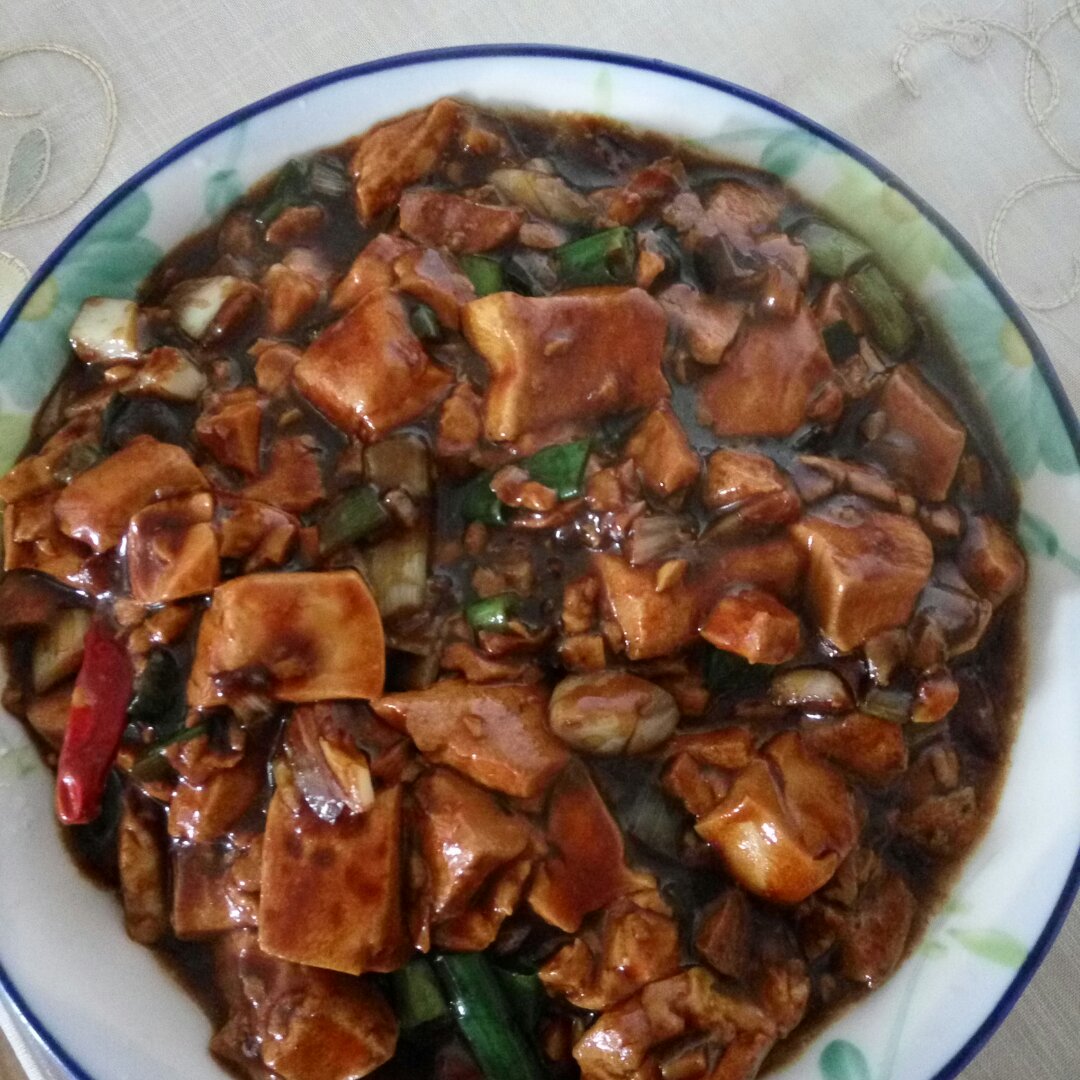 红烧豆腐