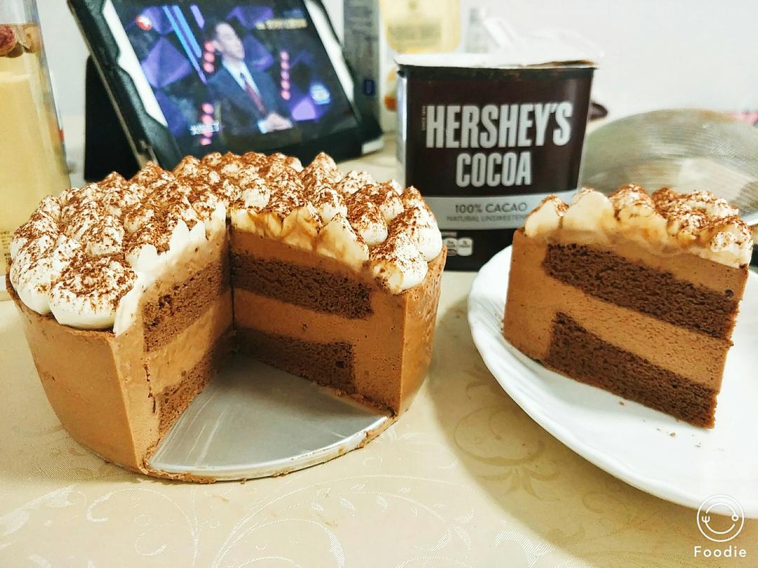 浓郁巧克力慕斯蛋糕（6寸）