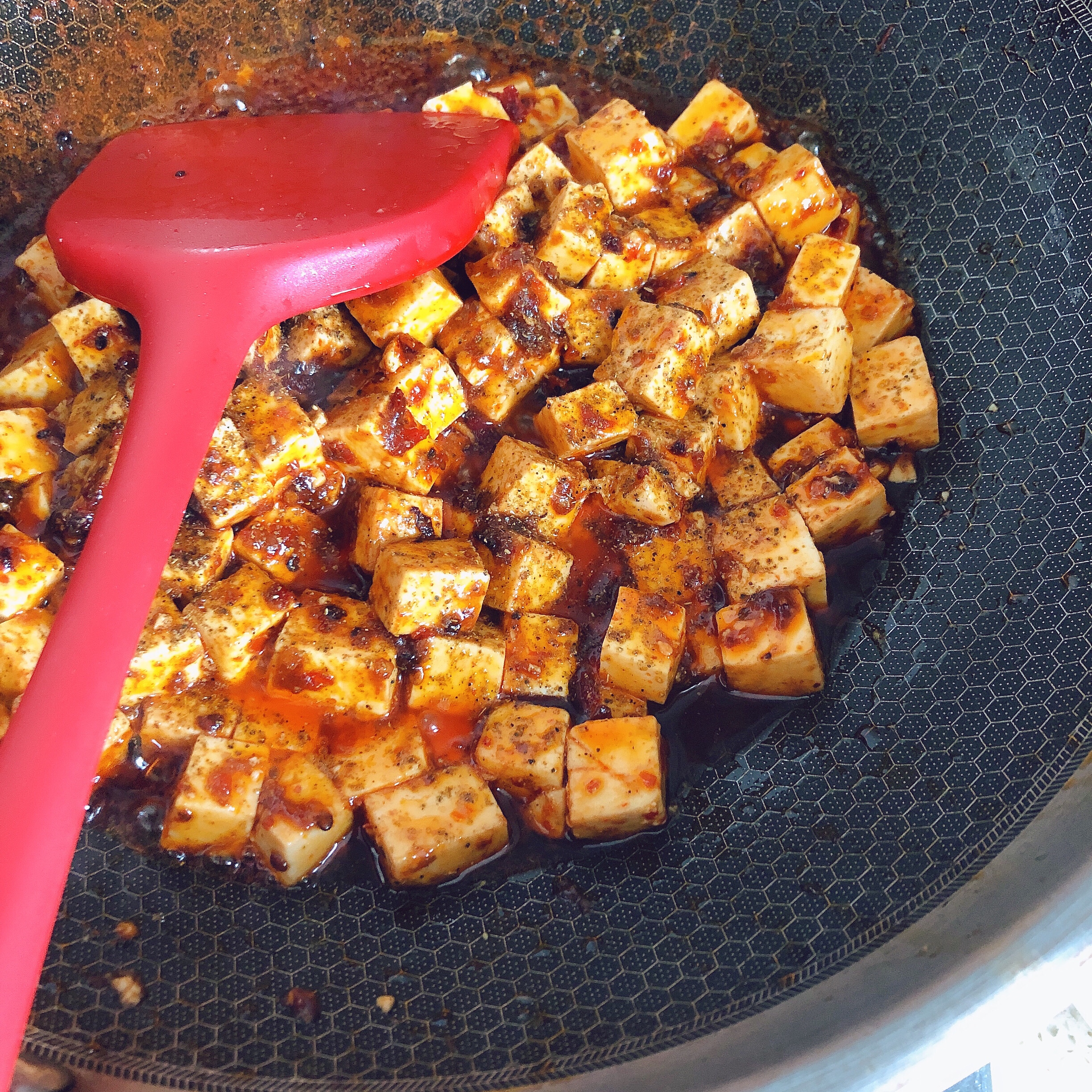 麻婆豆腐（够麻够辣）的做法 步骤9