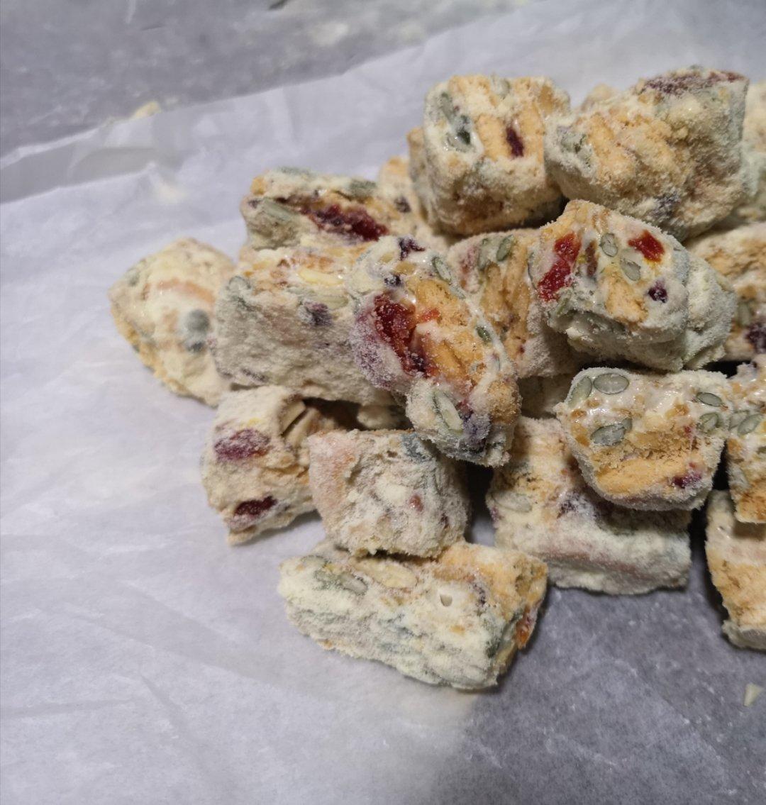 雪花酥（雪花饼，牛轧奶芙，奶酥）