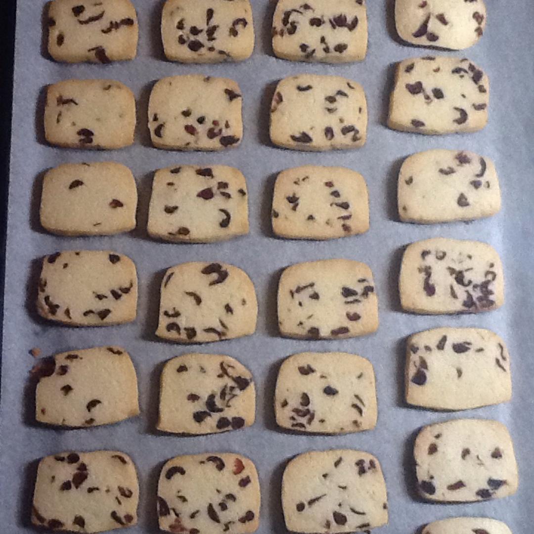 低糖少油版蔓越莓饼干