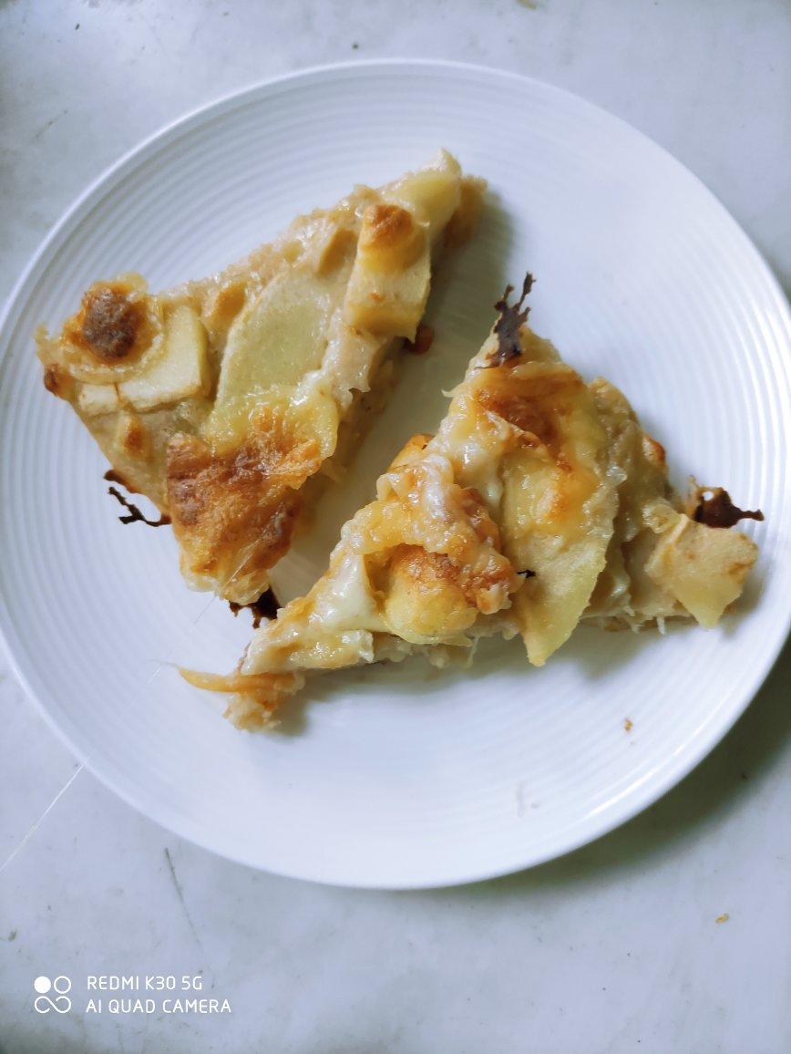 快手蓝莓香蕉披萨