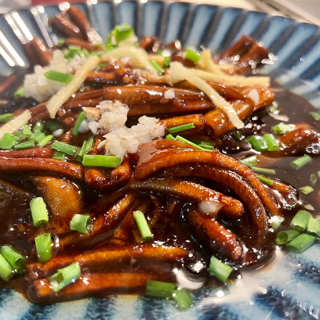 无敌jojo做的响油鳝丝