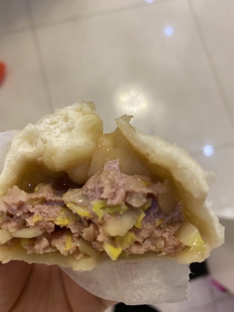 娃娃菜大肉包子