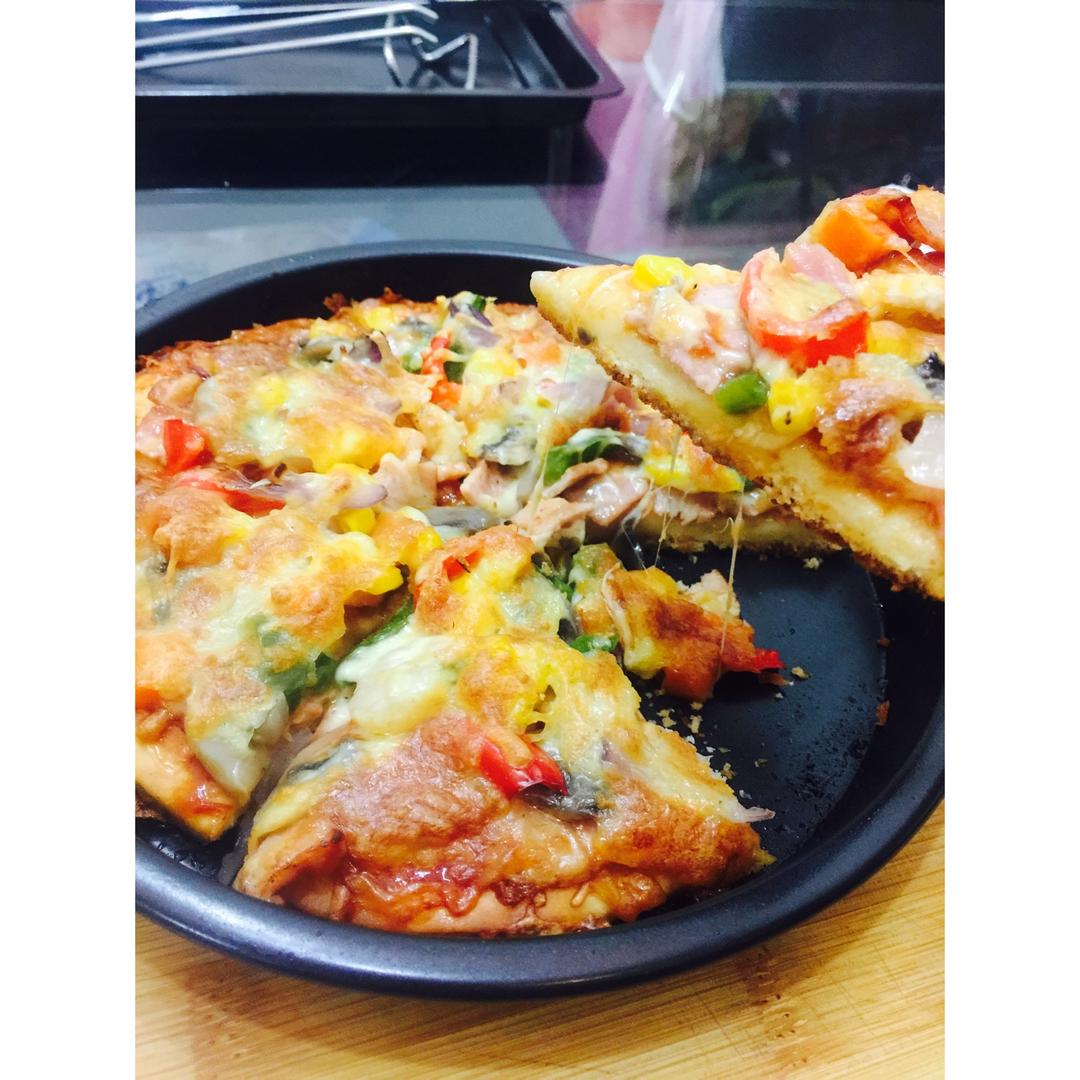 8寸纯手工什锦披萨