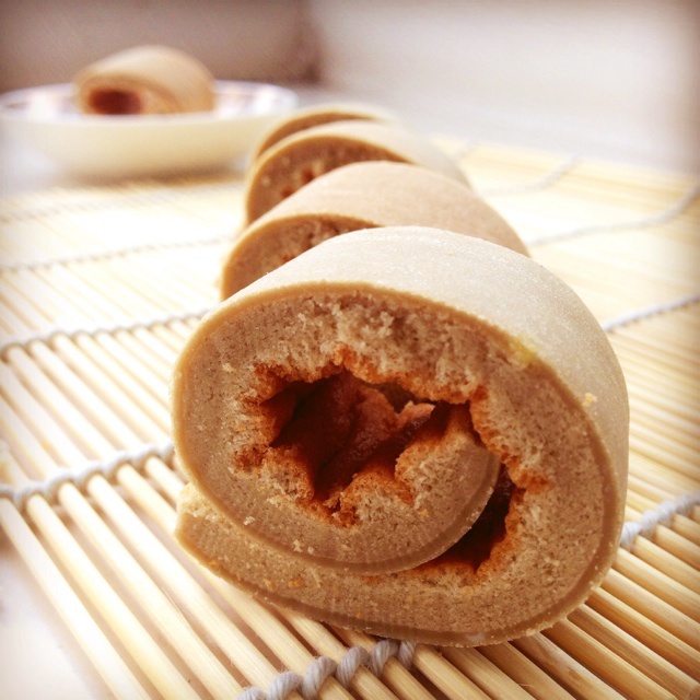 （无油健康）椰香蛋糕卷