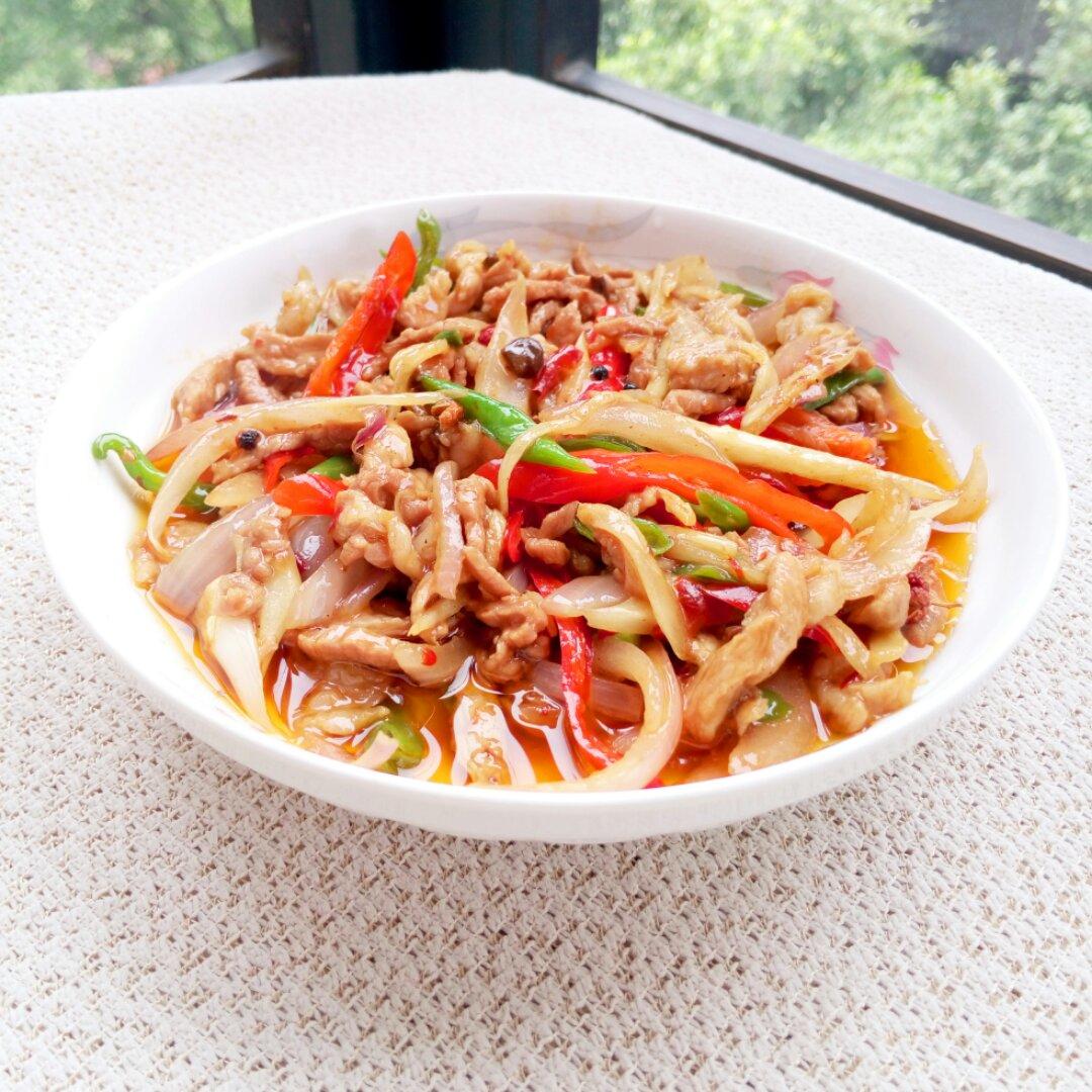 茉茉的心事做的仔姜肉丝