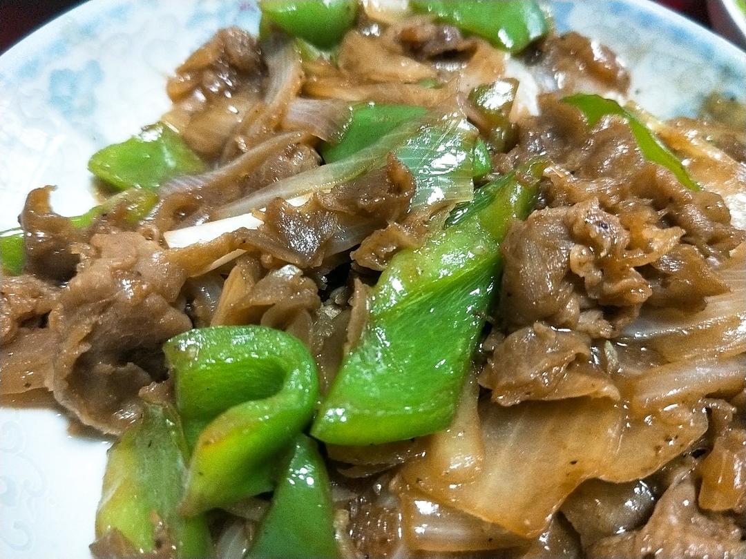 洋葱肥牛饭