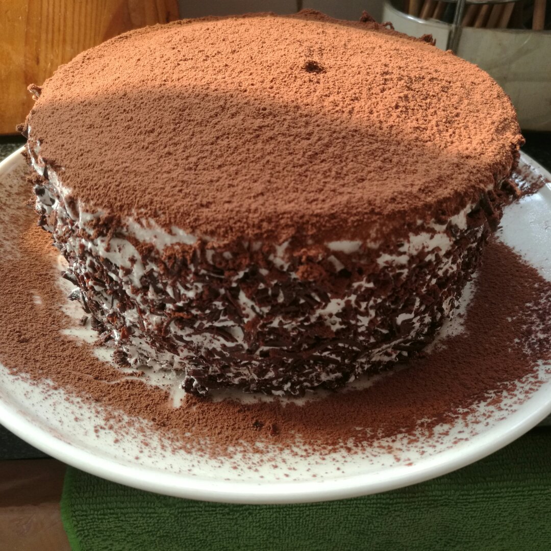 巧克力戚风裸蛋糕