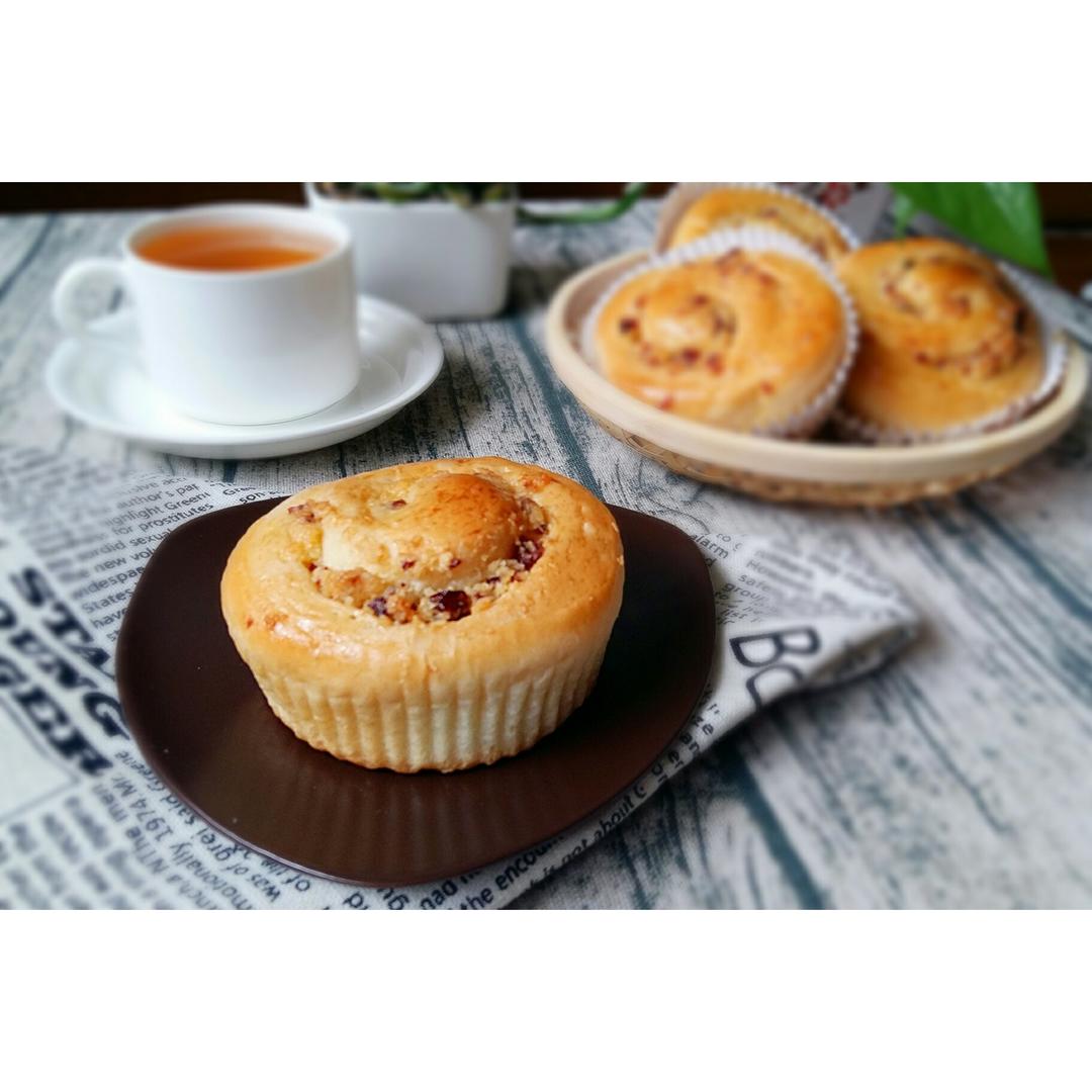 杏仁奶油核桃卷卷