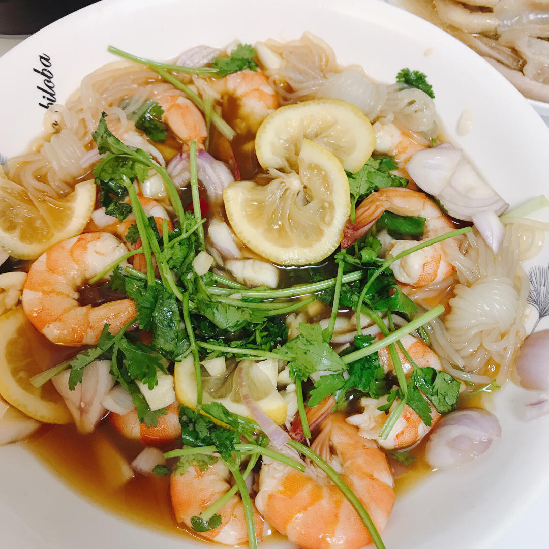 减脂首选 泰式青柠虾