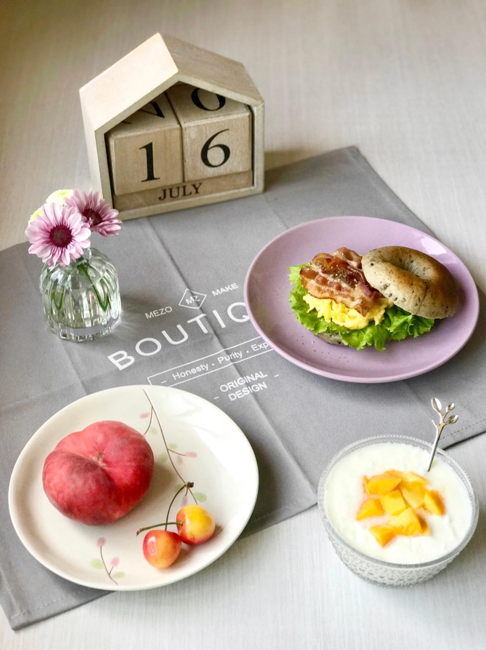 黑芝麻全麦贝果