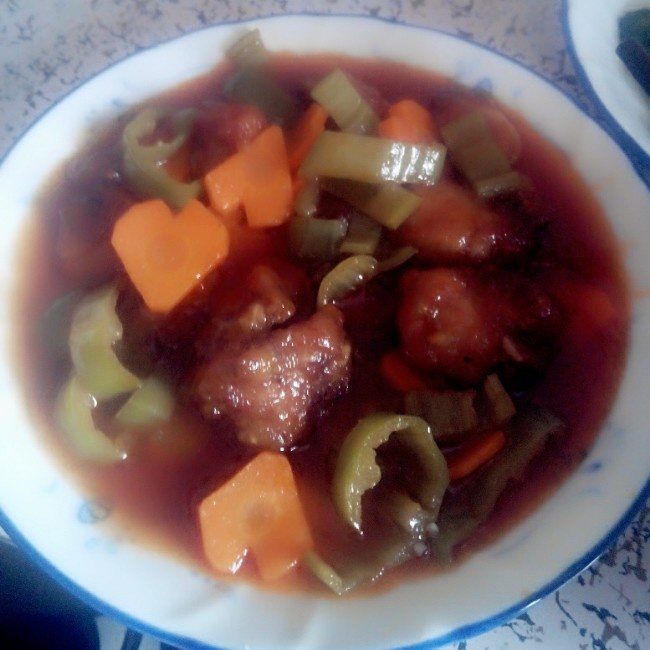 酸甜排骨