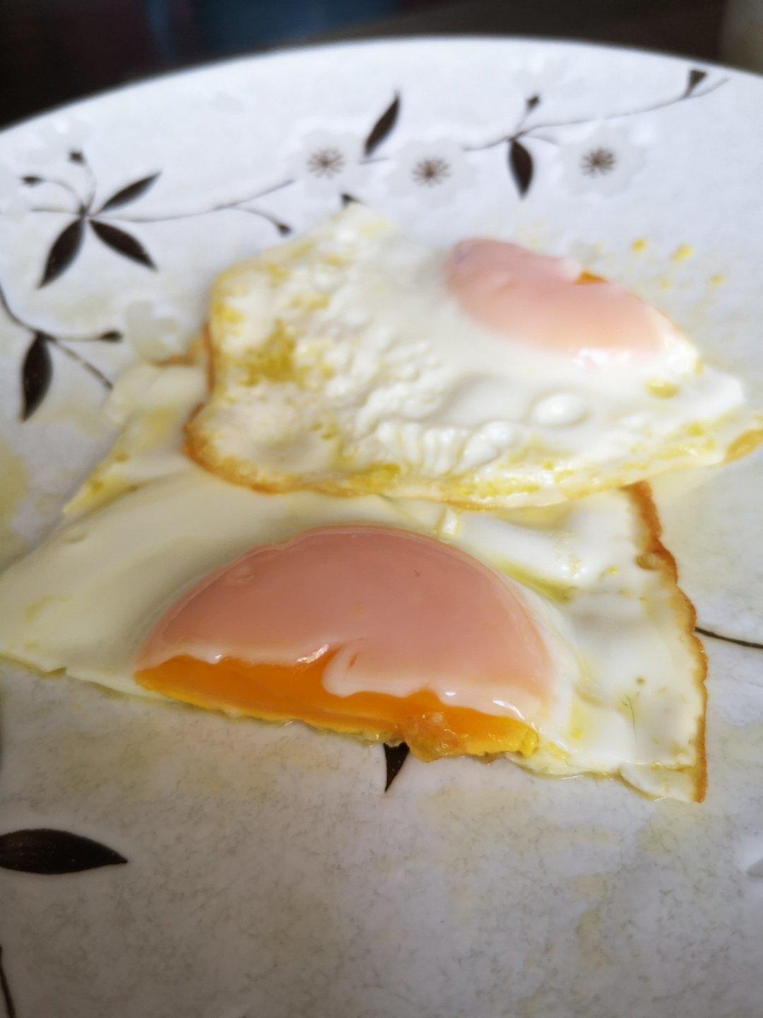煎蛋(太阳蛋的做法）