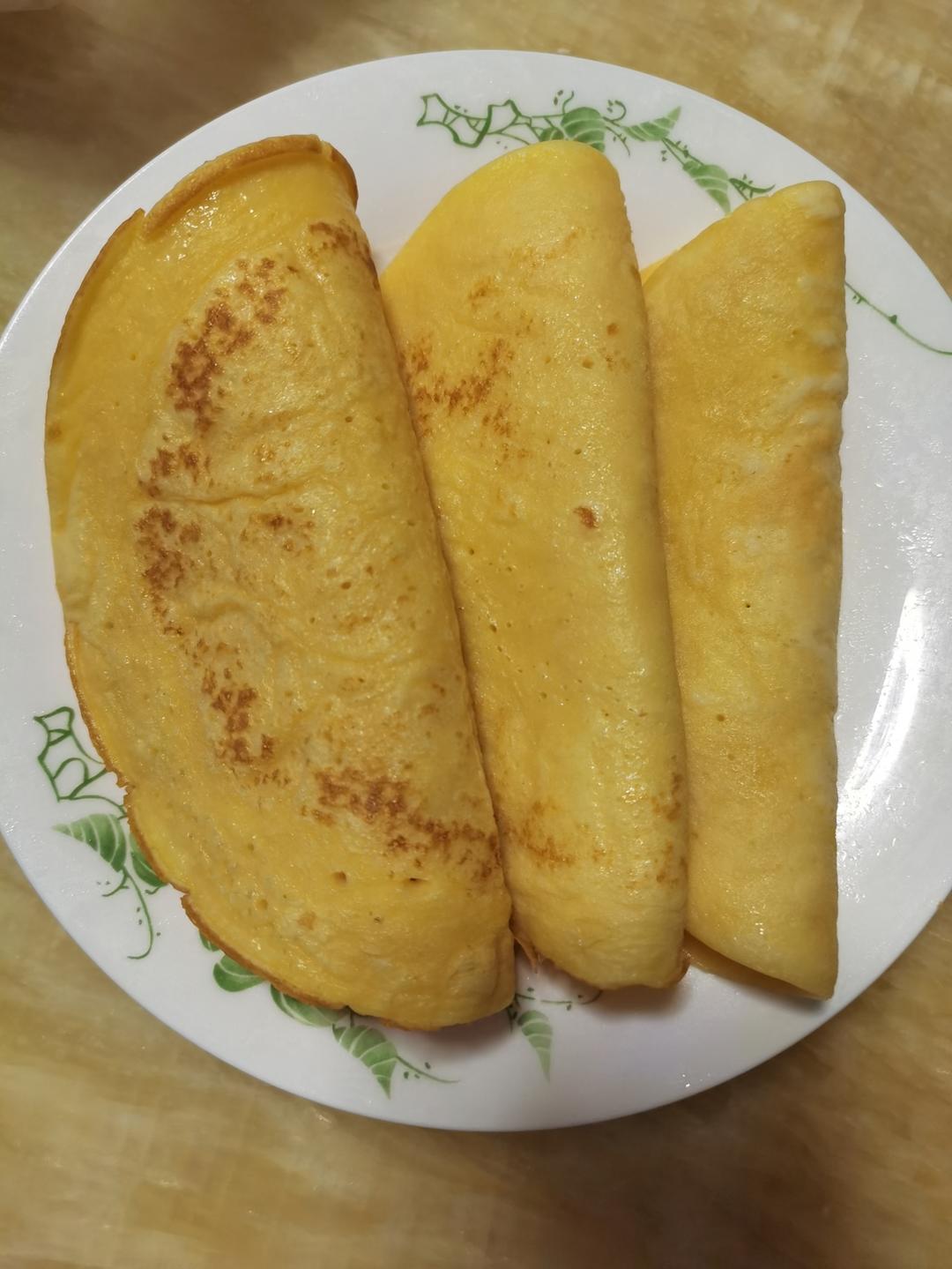 奶香葱花蛋饼（低筋面粉版）