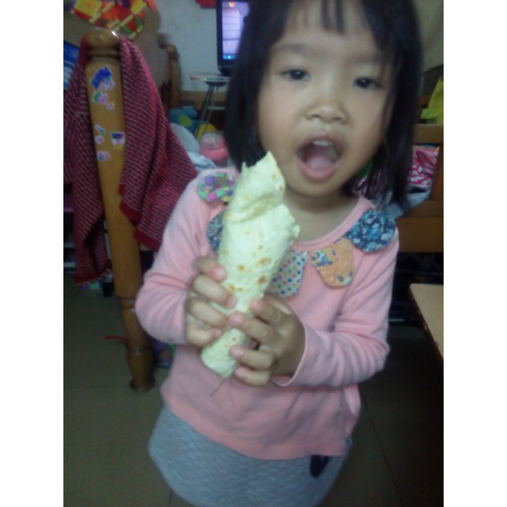 五彩素春饼