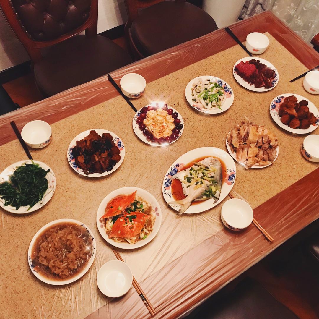 我家2018的年夜饭的做法