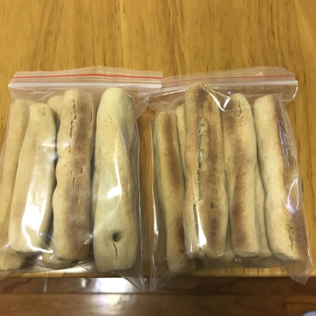 无油无糖宝宝磨牙棒饼干(硬性饼干)