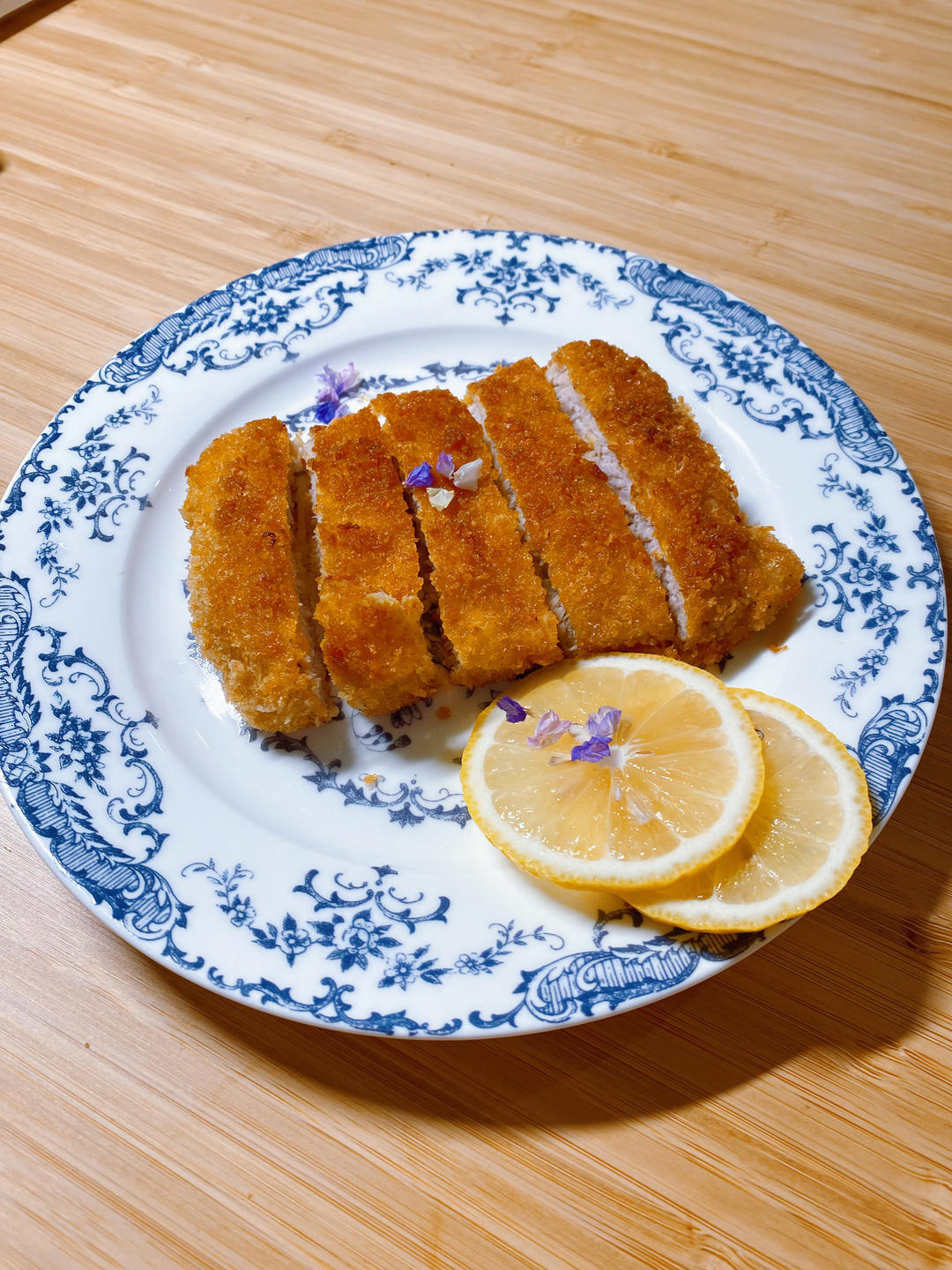炸猪排(猪里脊版、平底锅少油煎版)