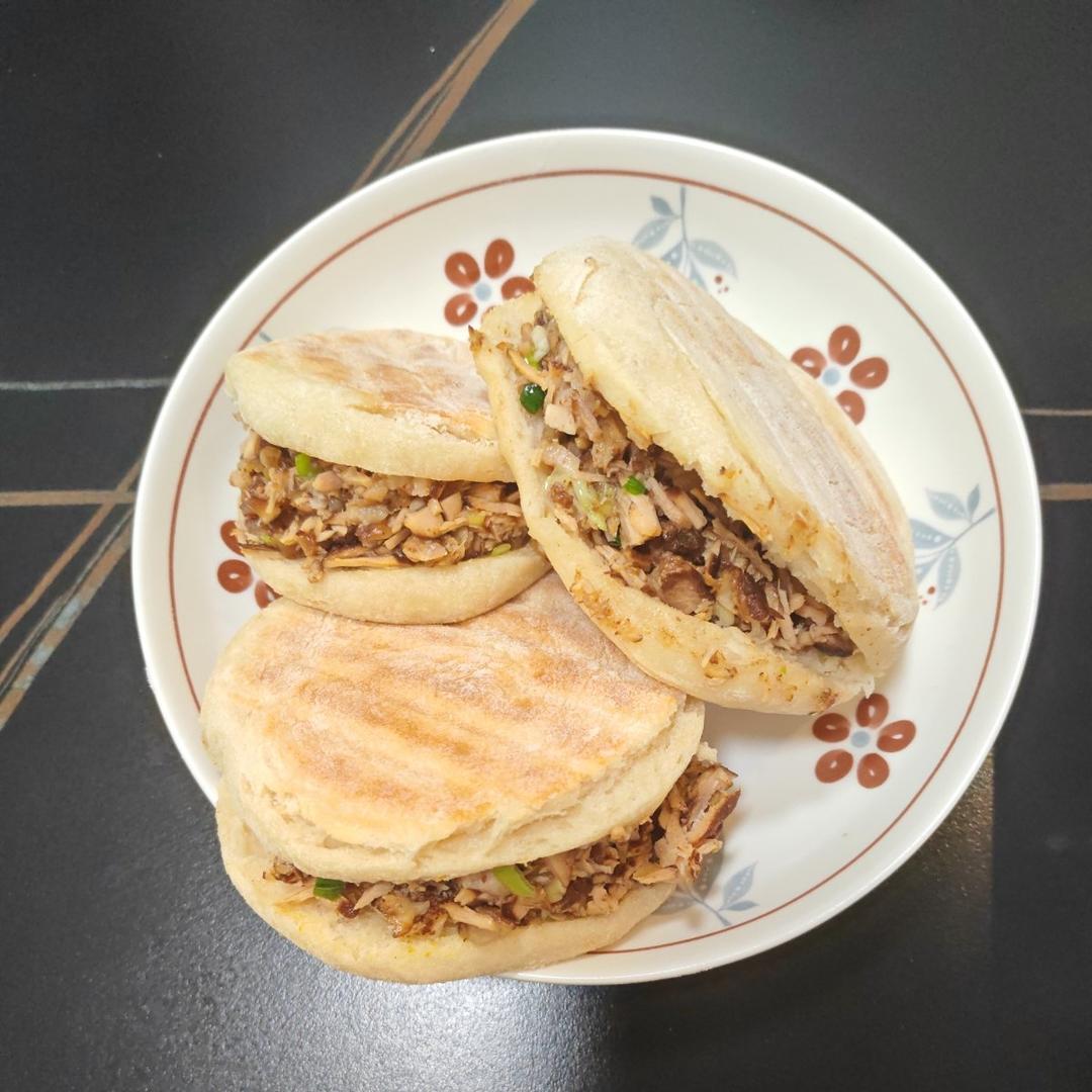 陕西名吃肉夹馍的馍