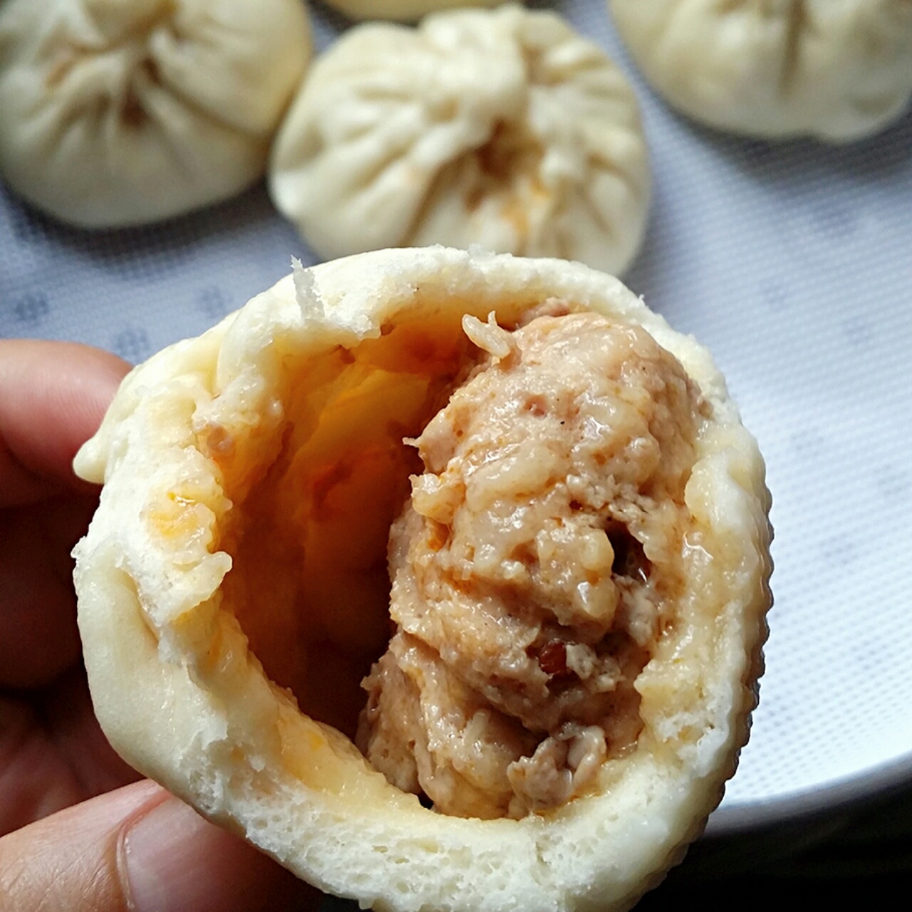 家常蒸包子（新手必学 超详 各式花卷馒头适用）