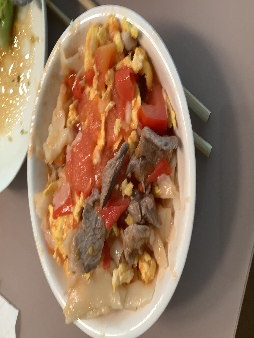 番茄肥牛水扯面