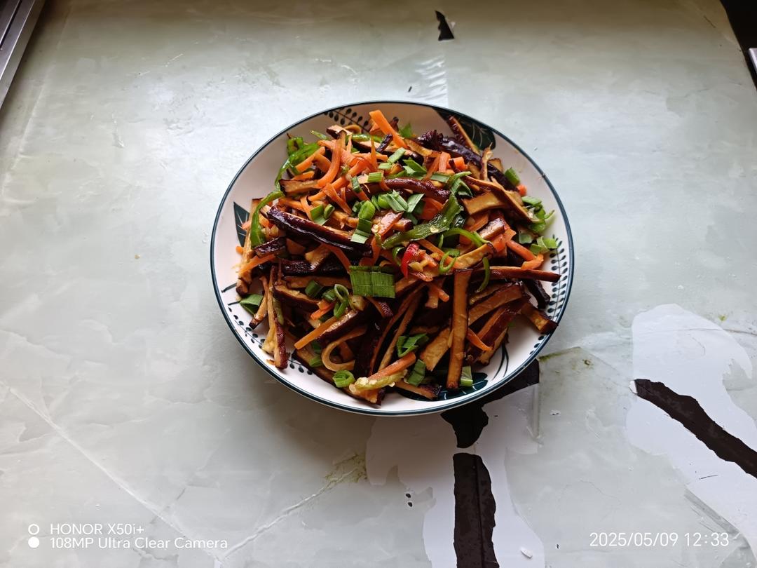 香干炒青椒