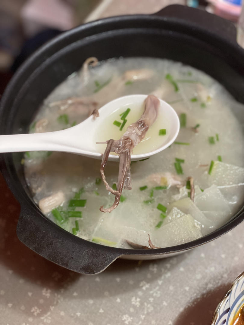 冬瓜鸭舌汤