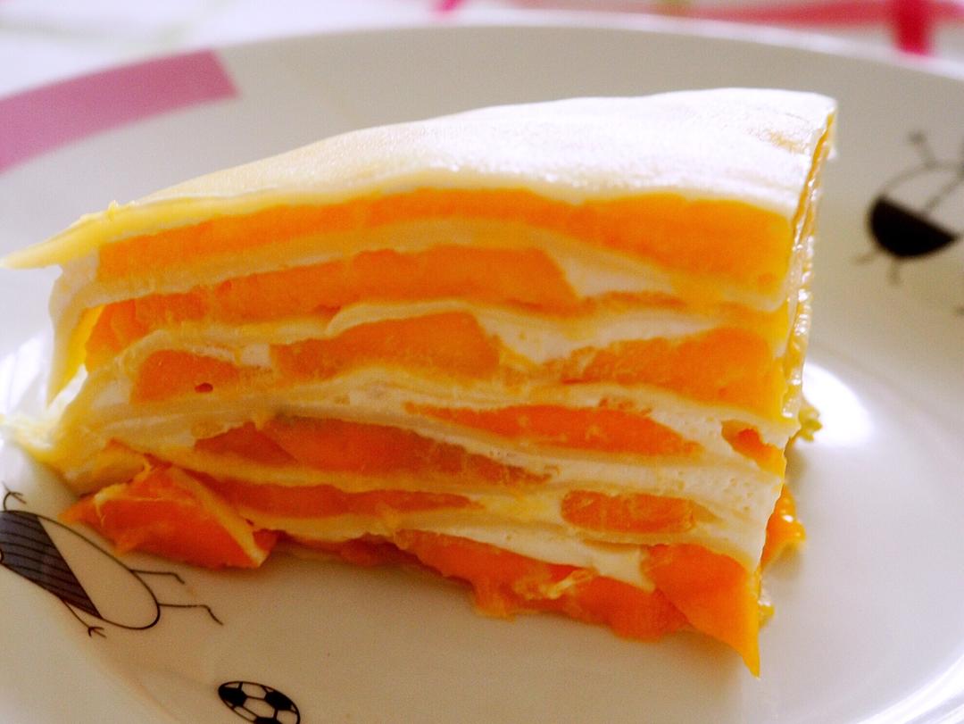 芒果千层蛋糕，100%成功告别煎皮无能