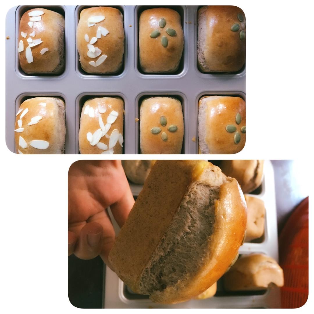 黑全麦面包8格模具