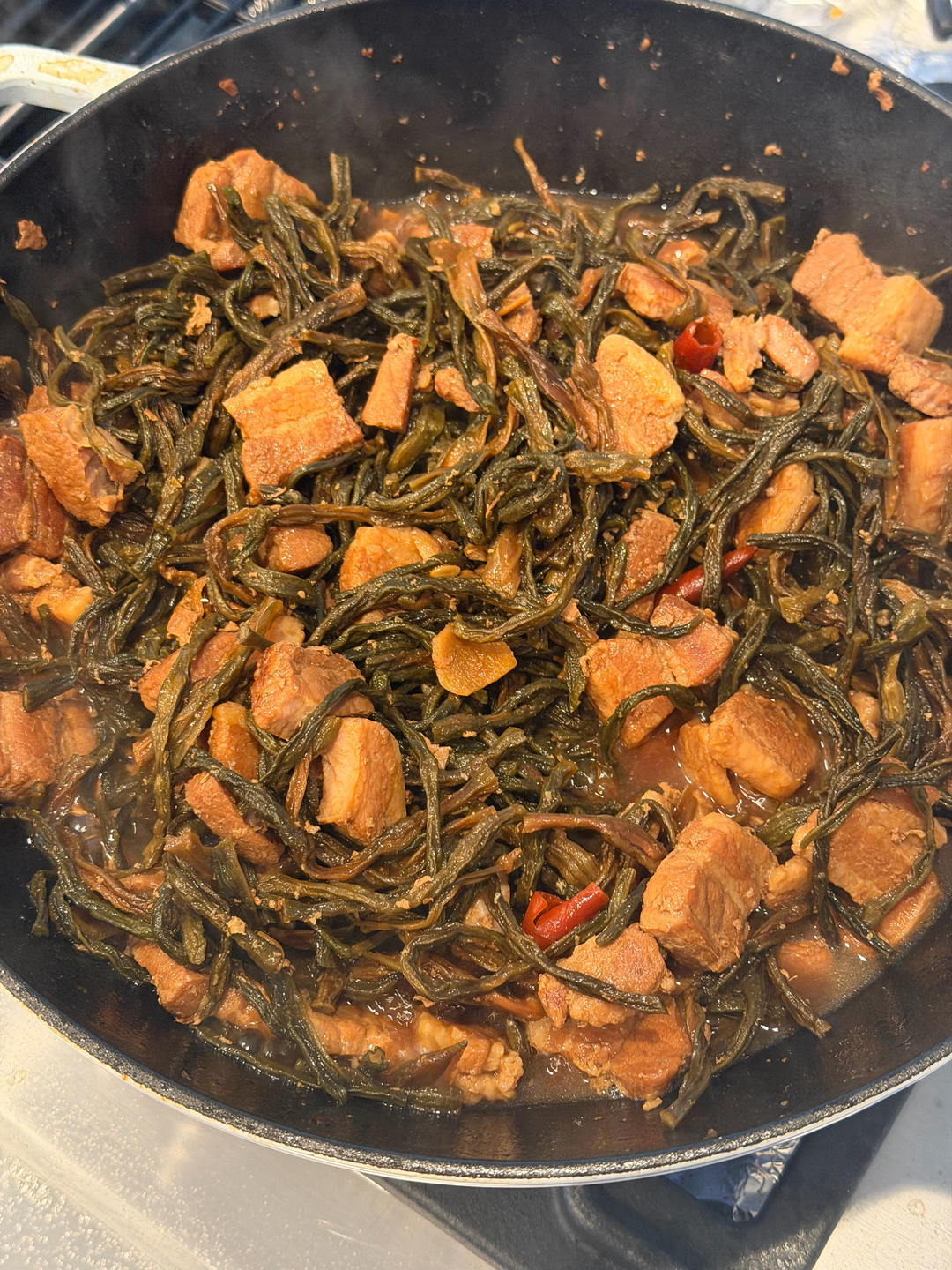 干豆角烧肉