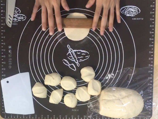 纯奶手撕吐司的做法 步骤1