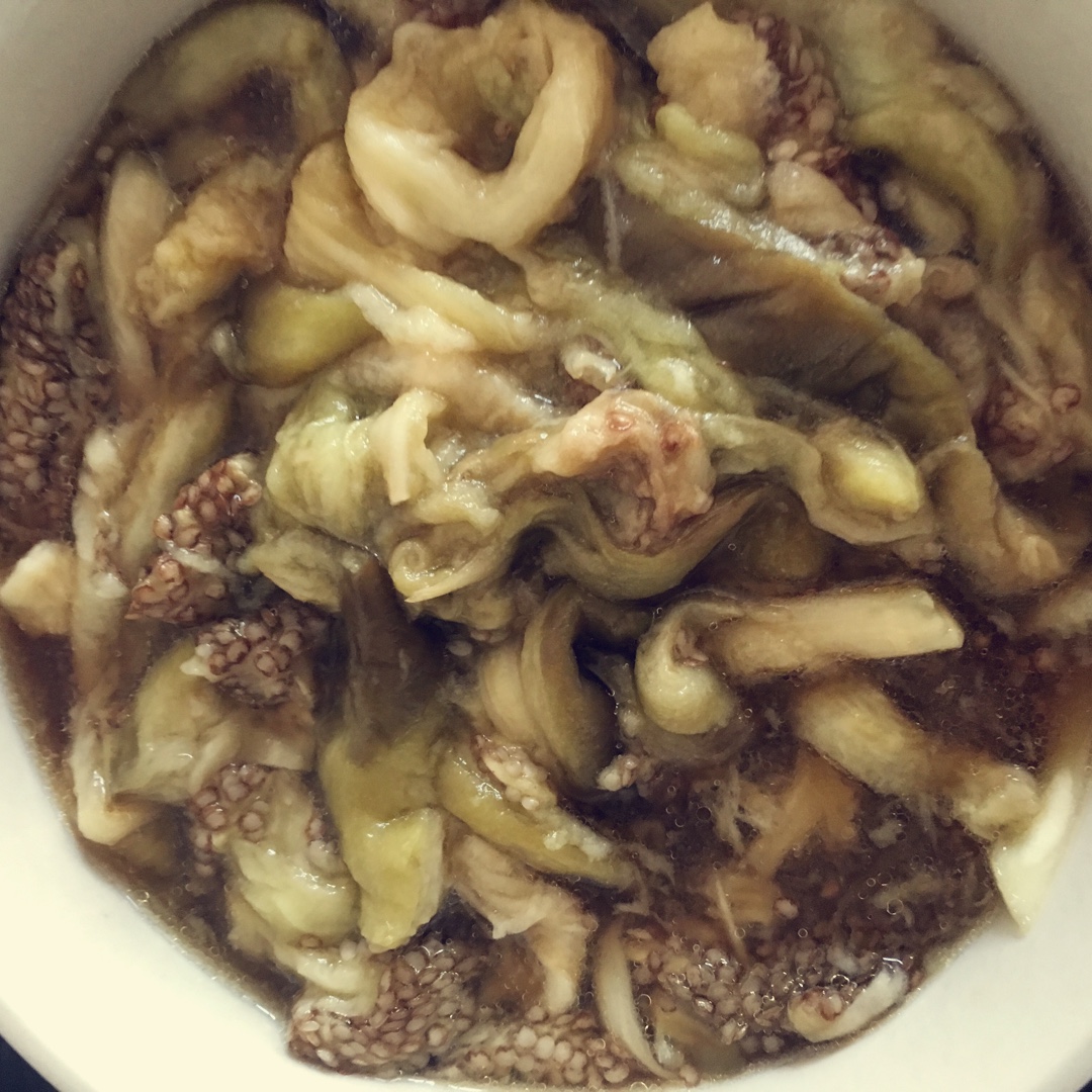 凉拌蒸茄子