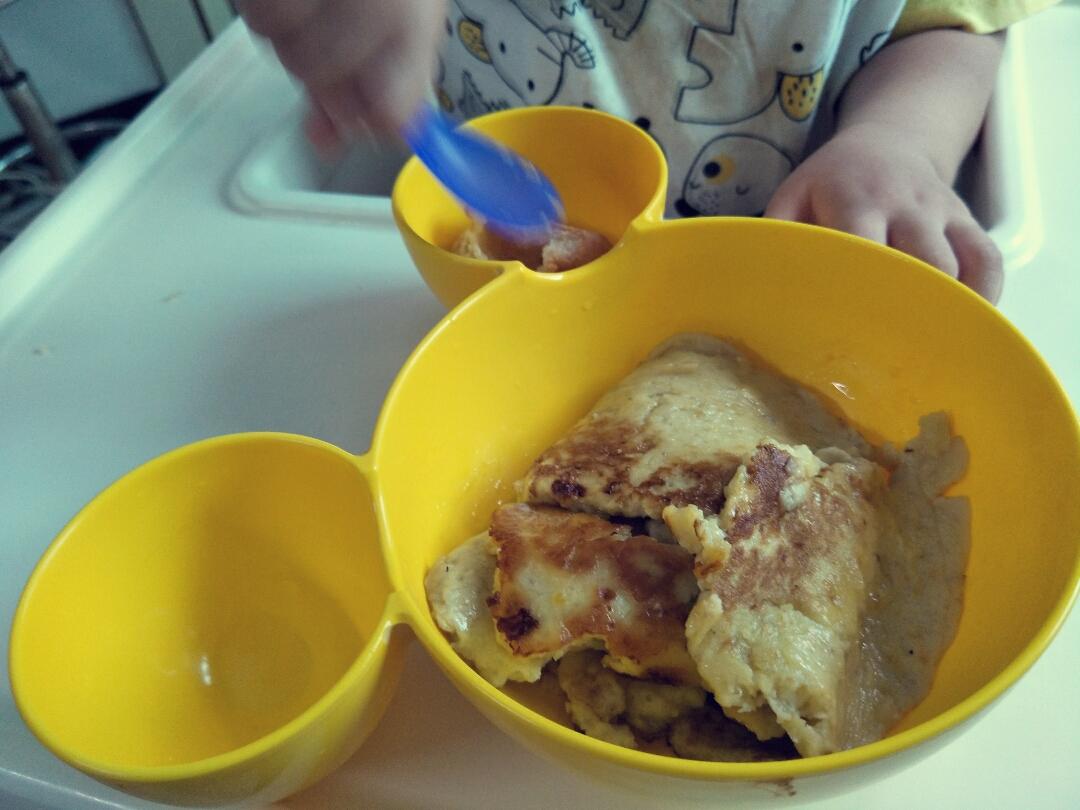 香蕉鸡蛋饼（10min）