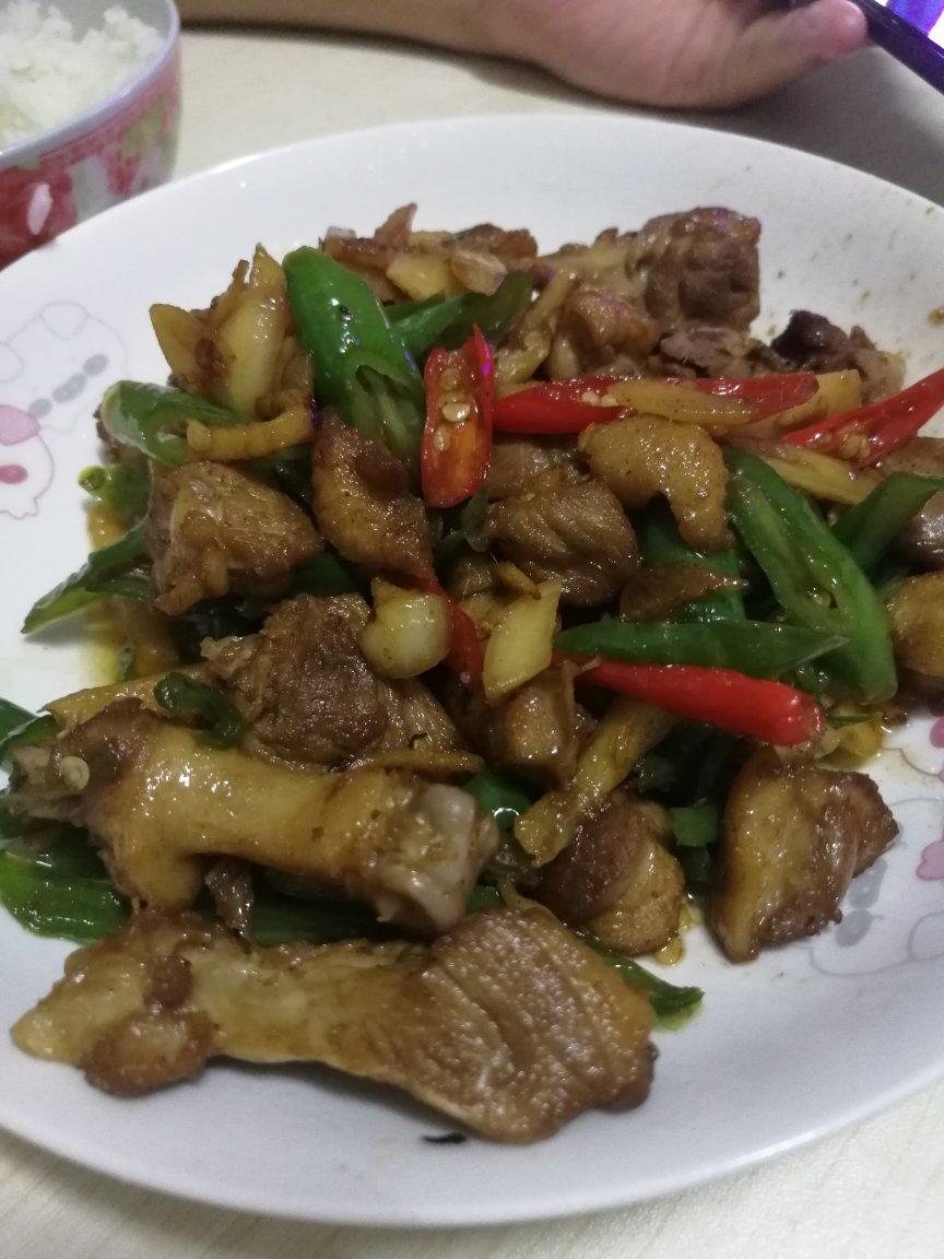 炒鸭
