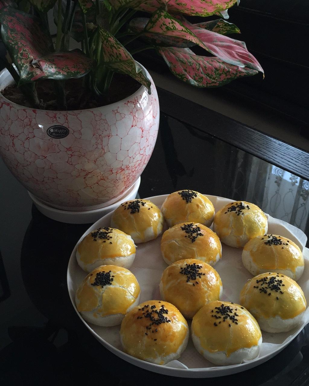 ㊙️网红麻薯肉松蛋黄酥🔥，好吃到爆‼️