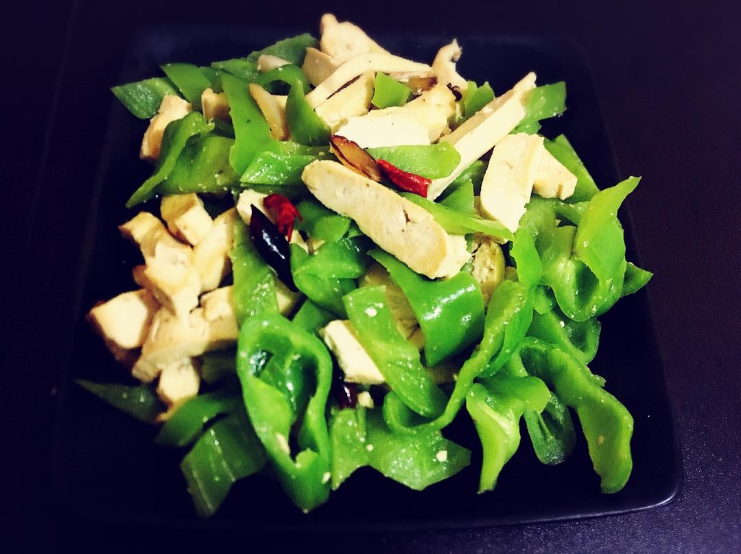 青椒豆腐干