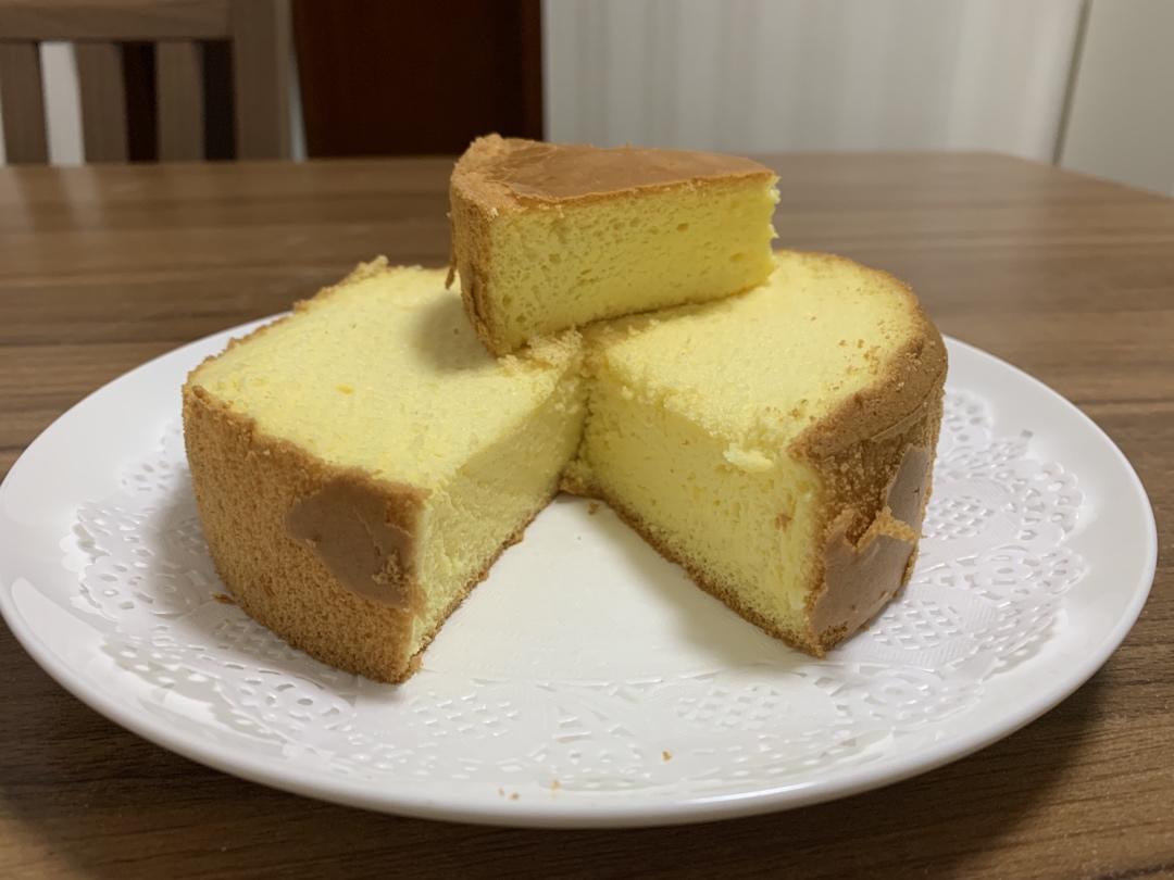 木糖醇6寸戚风蛋糕