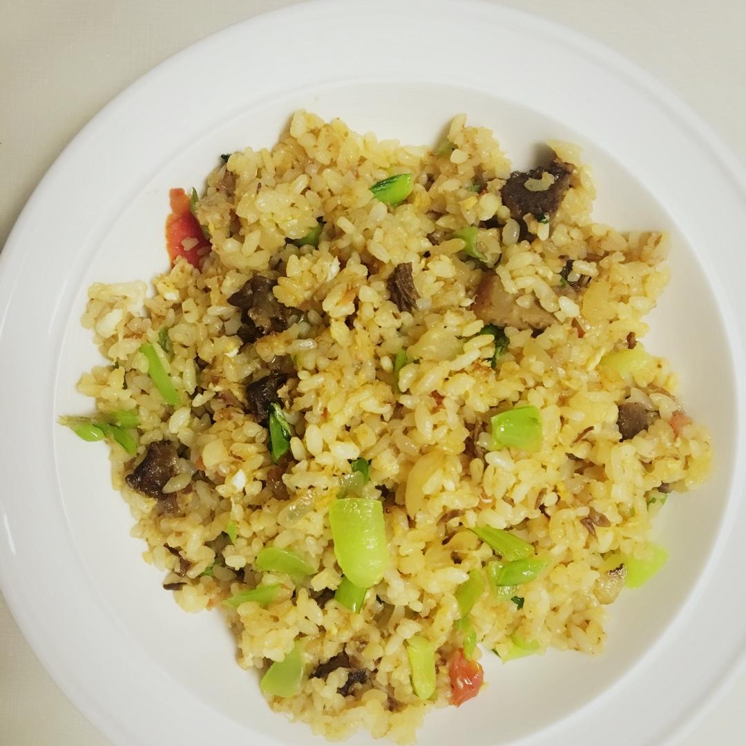 青菜炒饭