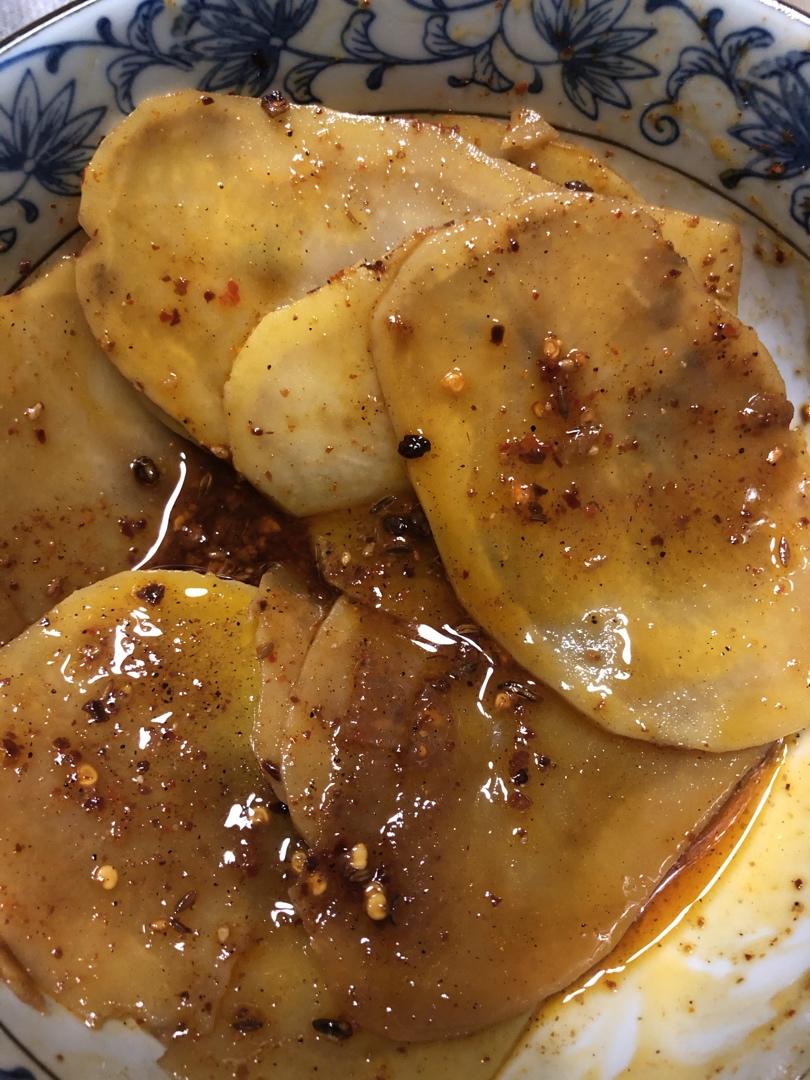 兰州风味麻辣土豆片（又名：通渭路土豆片、马三洋芋片）